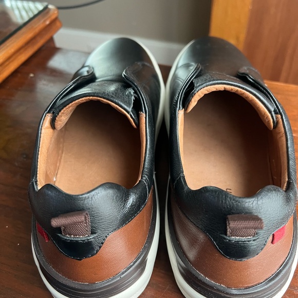 Marc Joseph Black Leather Station Street Slip-On Sneaker Mens Size 10 Like New - Picture 13 of 14